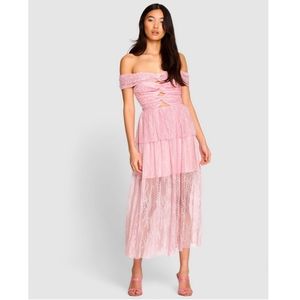 strapless open back dress Pink Satin A-line One Shoulder Homecoming Dresses, Short Party Dresses,  MH542 main image 1